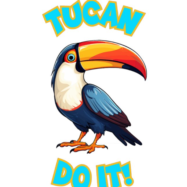 Tucan Do It. T-Shirt (Creator Uploaded)