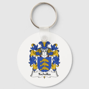 Tucholka Family Crest Key Ring