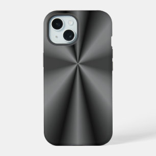 Tuck and Roll - Brushed Metal iPhone 15 Case