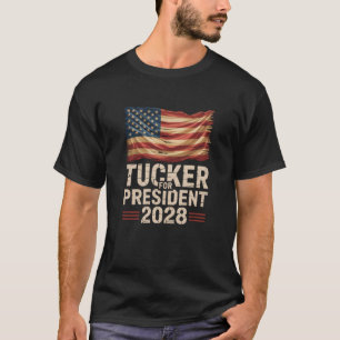 Tucker Carlson 2028 Election Political T-Shirt