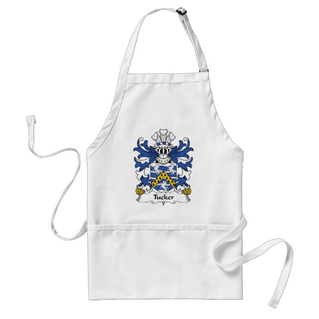 Tucker Family Crest Standard Apron (Front)