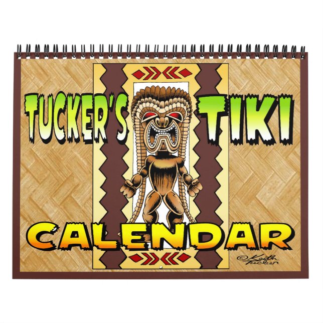 Tucker's Tiki Calendar (Cover)