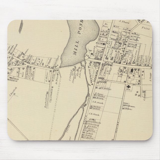 Tuckerton, New Jersey Mouse Pad (Front)