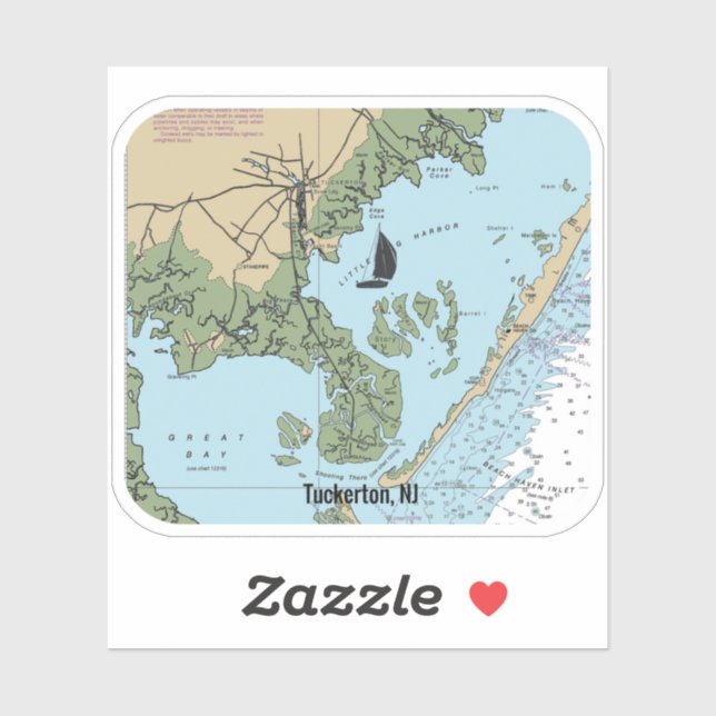 Tuckerton NJ Chart (Sheet)