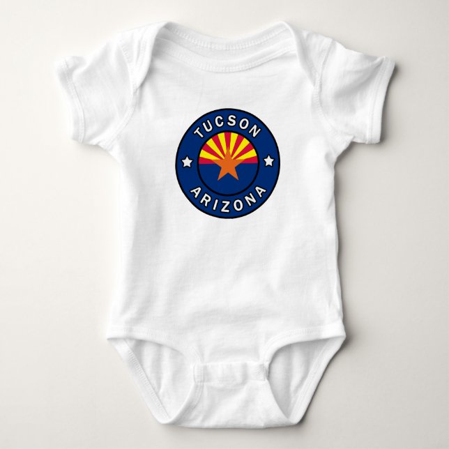 Tucson Arizona Baby Bodysuit (Front)