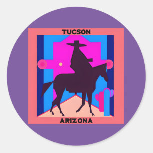 Tucson, Arizona Classic Round Sticker