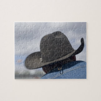 Tucson, Arizona. Cowboy hats in use at the Jigsaw Puzzle