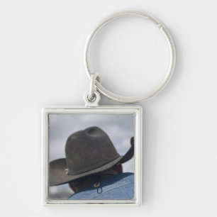 Tucson, Arizona. Cowboy hats in use at the Key Ring