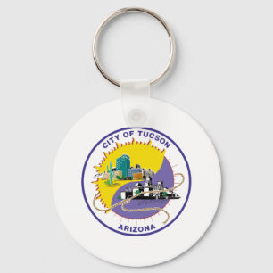 Tucson (Arizona) flag Keychain