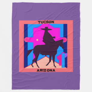 Tucson, Arizona Fleece Blanket