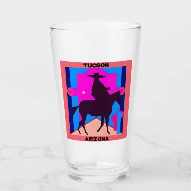 Tucson, Arizona Glass (Front)