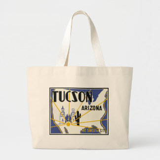 Tucson Arizona Large Tote Bag
