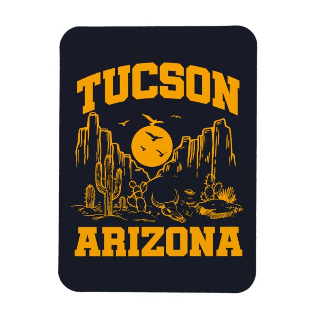Tucson,Arizona Magnet (Vertical)