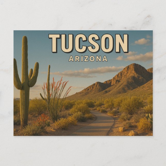 Tucson Arizona Postcard (Front)