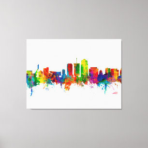 Tucson Arizona Skyline Canvas Print
