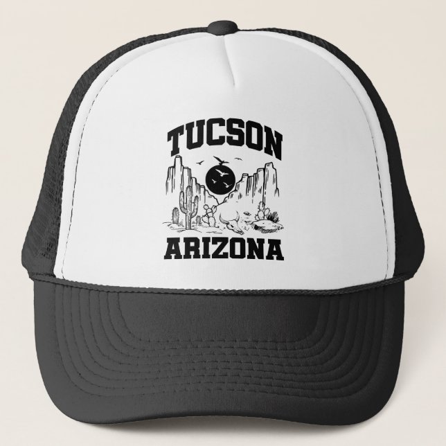Tucson,Arizona Trucker Hat (Front)