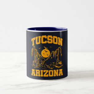 Tucson,Arizona Two-Tone Coffee Mug