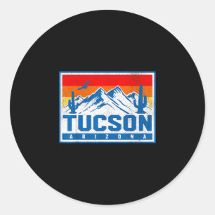 Tucson  classic round sticker