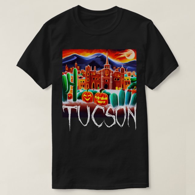 Tucson Halloween style T-Shirt (Design Front)