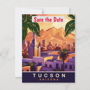 Tucson Mission Desert Sunset wedding Invitation