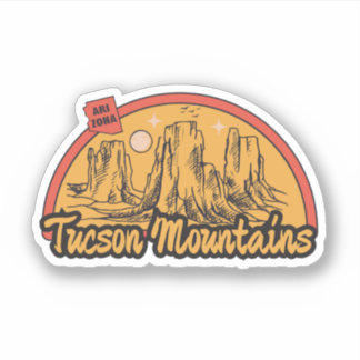 Tucson Mountains, Arizona  Sticker