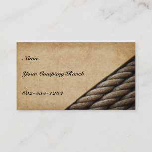 Tucson Western Business Card