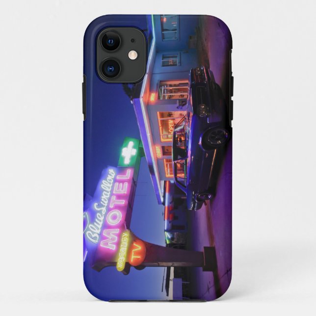 Tucumcari, New Mexico, United States. Route 66 2 Case-Mate iPhone Case (Back)