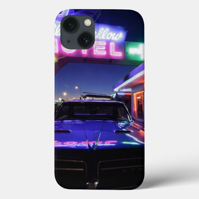 Tucumcari, New Mexico, United States. Route 66 Case-Mate iPhone Case (Back)