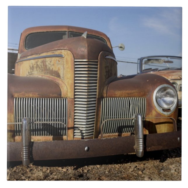 Tucumcari, New Mexico, United States. Route 66. Tile (Front)