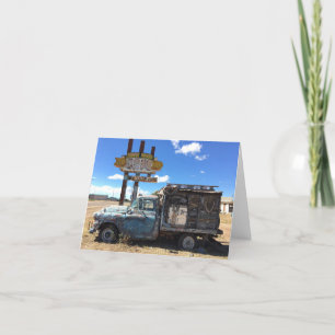 tucumcari truck notecard (blank inside)
