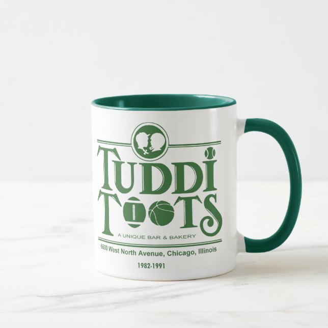 Tuddi Toots Bar and Restaurant, Chicago, IL Mug (Right)