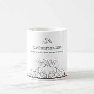 TuDiabetes.com Mug  White Line 