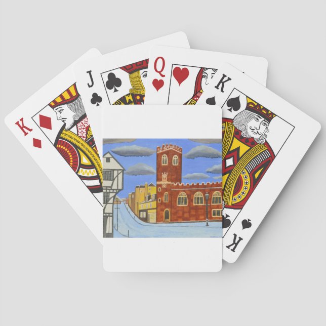 Tudor House in Exeter Playing Cards (Back)