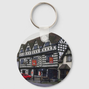 Tudor House Inn, Warwick, Warwickshire, U.K. Key Ring