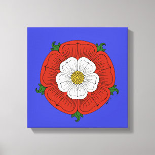 Tudor Rose Canvas Print