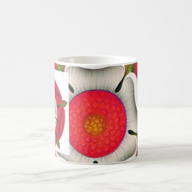 Tudor Rose Coffee Mug (Center)