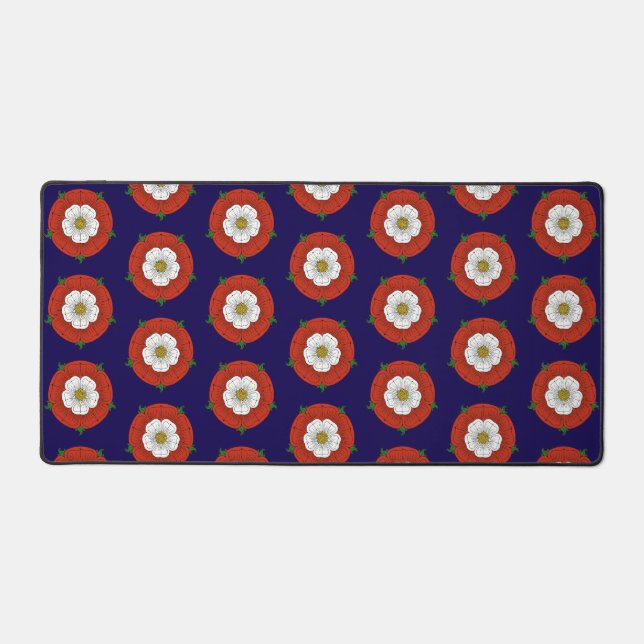 Tudor Rose Desk Mat (Front)