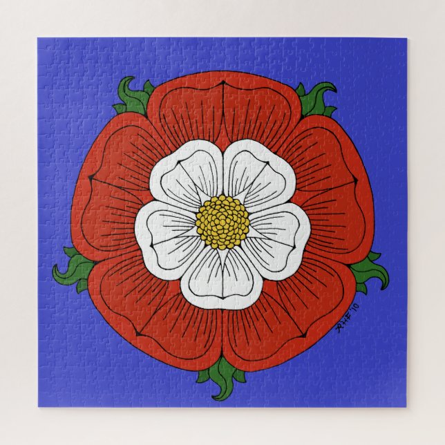 Tudor Rose Jigsaw Puzzle (Vertical)