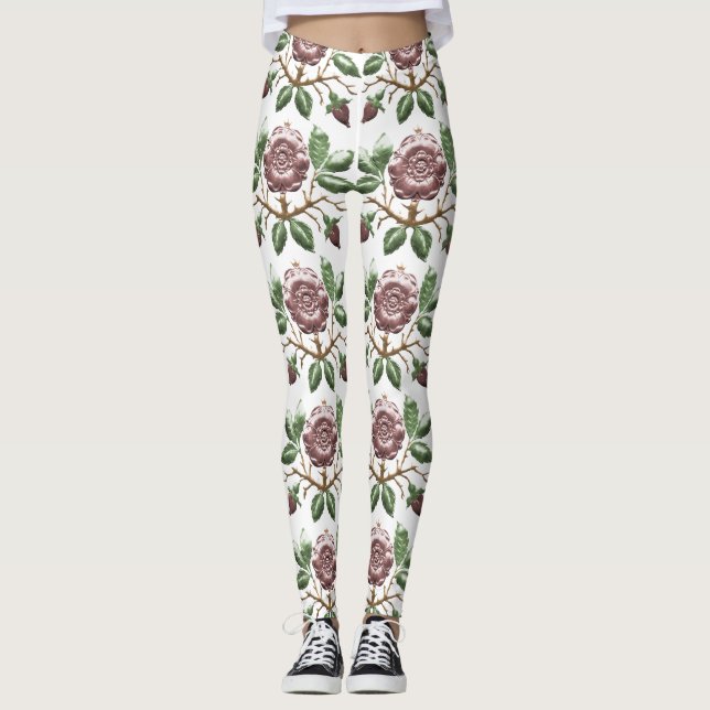 Tudor Rose Leggings (Front)