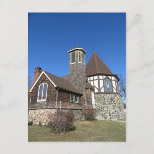 Tudor-Style Church Postcard