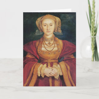 Tudors - Anne of Cleves Greeting Card