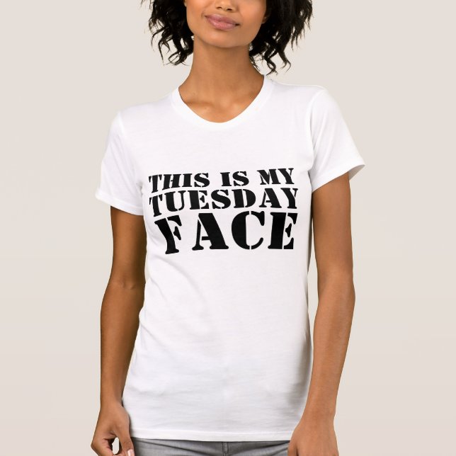 Tuesday Face Tee (Front)