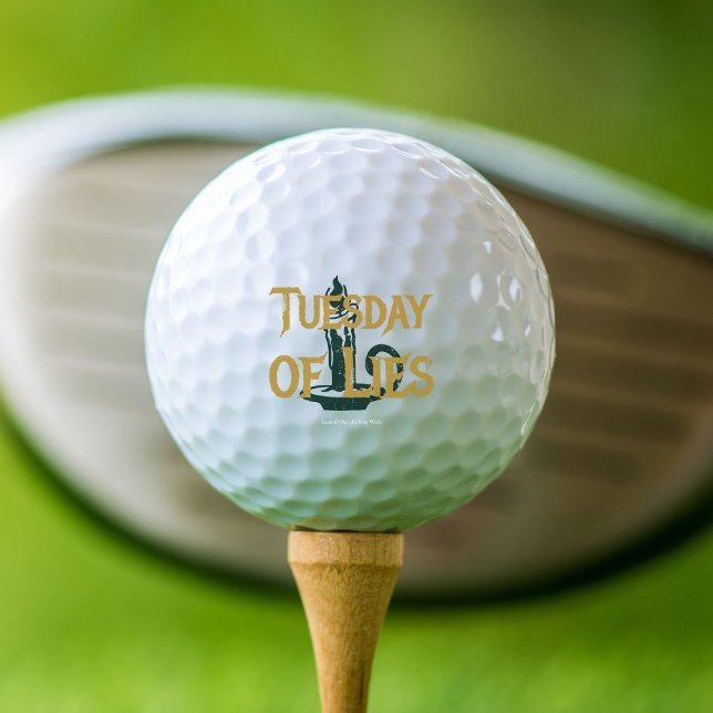 Tuesday of Lies Golf Balls (Creator Uploaded)