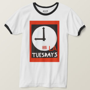 Tuesdays LA Ringer t-shirts in ALL sizes