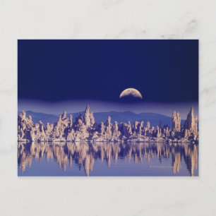 Tufas and Moon Postcard