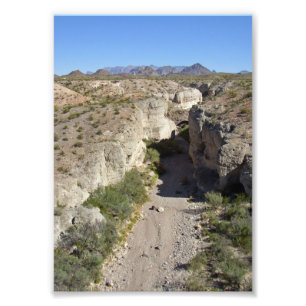 Tuff Canyon, Big Bend National Park Photo Print