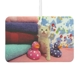 Tuffy McStuff's Bathtime (Kitten / Cat) Car Air Freshener