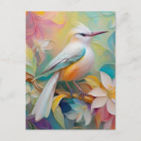 Tufted Golden Rumped Fantasy Bird