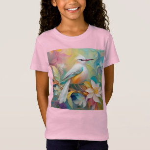 Tufted Golden Rumped Fantasy Bird T-Shirt