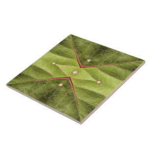 Tufted Olive Tapestry Tile
